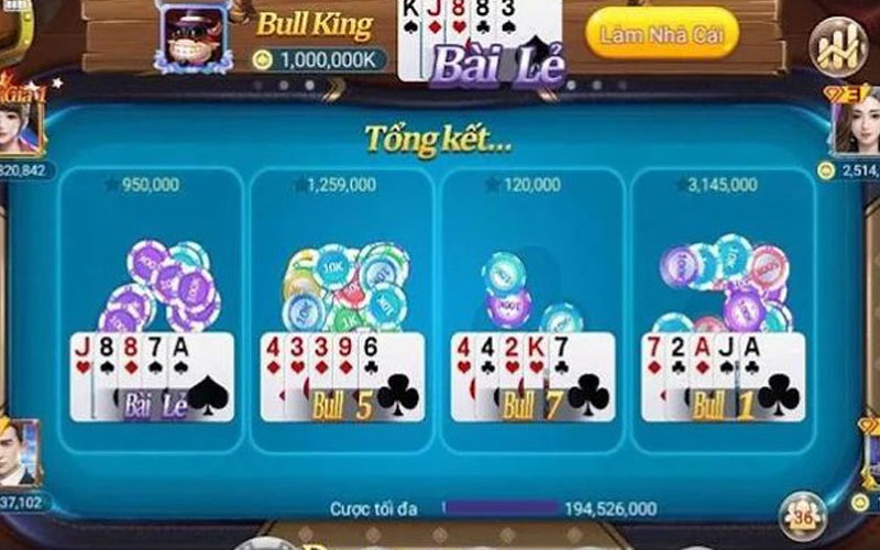 Hình thức chơi Super Bull tại TDTC