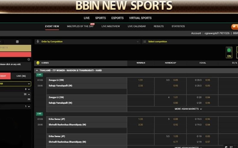 Điểm độc đáo của BBin new sport TDTC