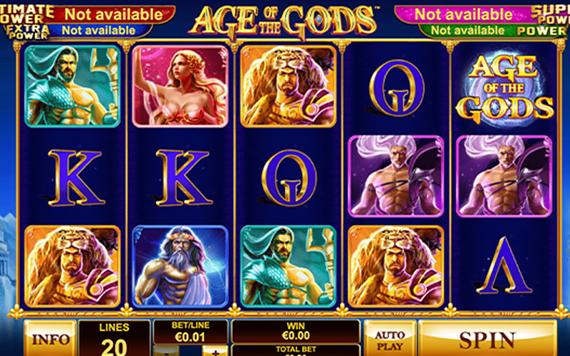 Bí kíp chơi slot game Age of the Gods tại TDTC kiếm tiền triệu