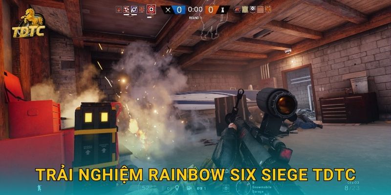 Trải nghiệm Rainbow Six Siege Tdtc